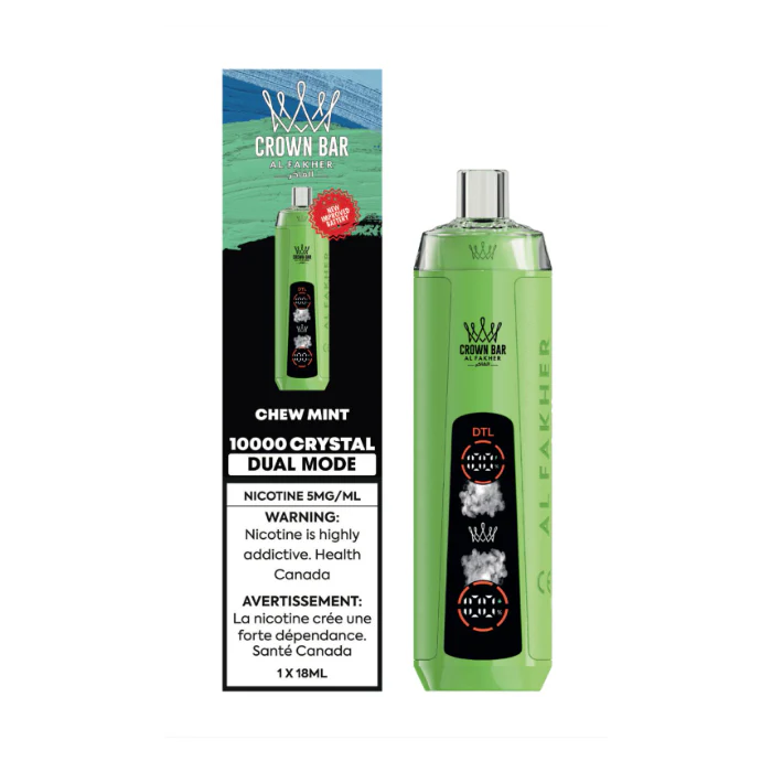 Crown Bar Crystal 10K - Chew Mint