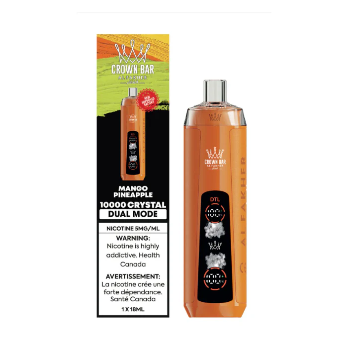 Crown Bar Crystal 10K - Mango Pineapple