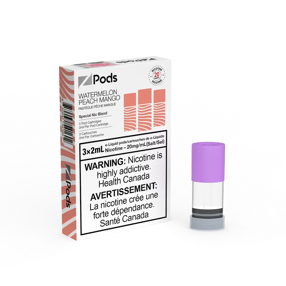 ZPODS - Watermelon Peach Mango