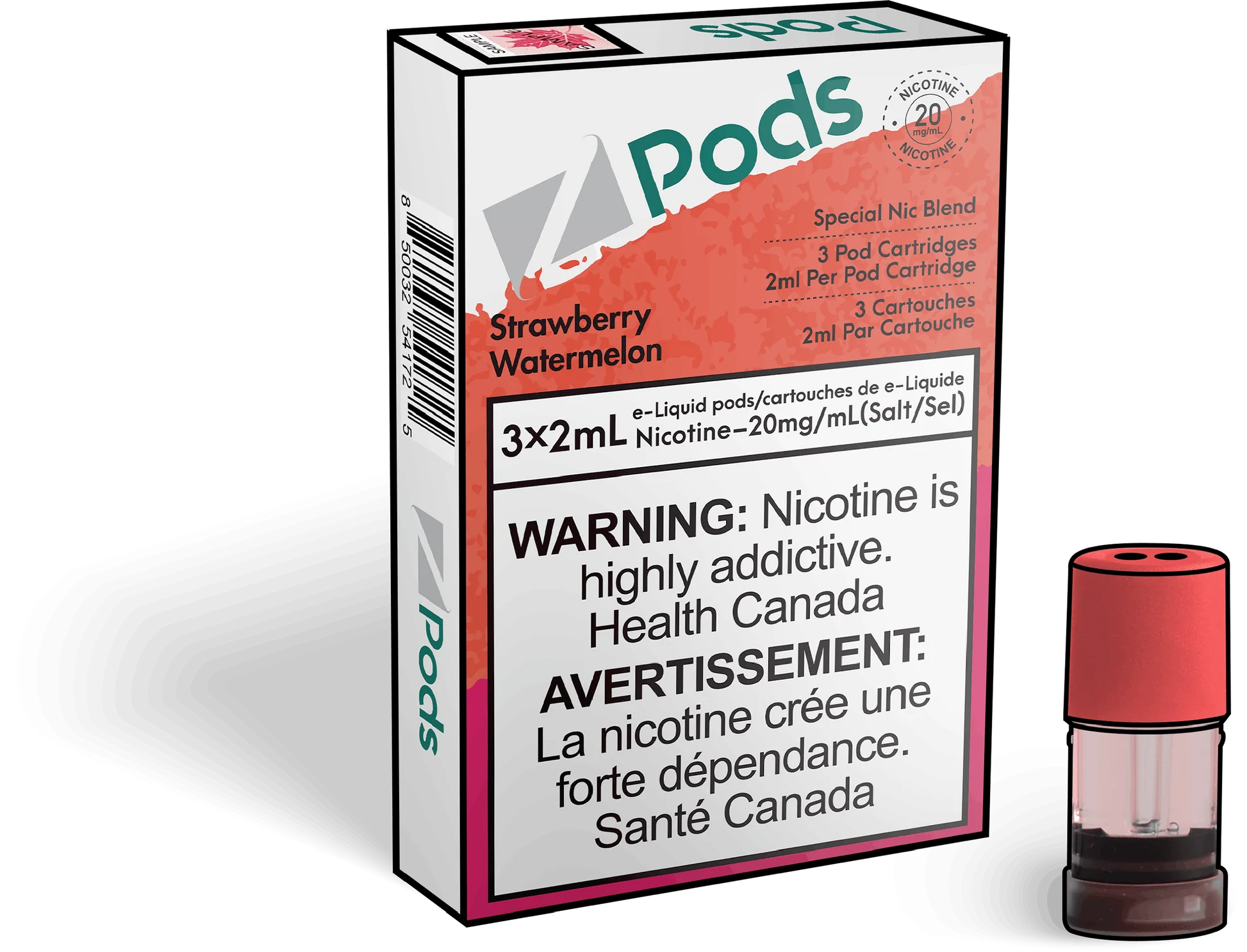ZPODS - Strawberry Watermelon