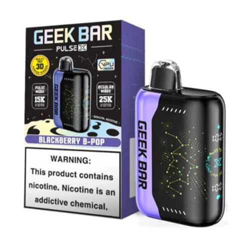 GEEK BAR PULSE X 25K - Blackberry B-Burst